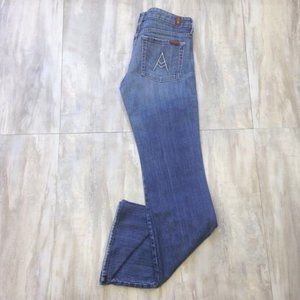 7 For All Mankind Women's Blue Jeans